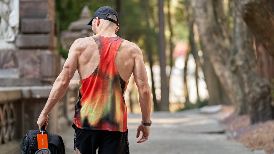 탱크탑 남성 운동: 가성비와 기능성의 완벽한 조화