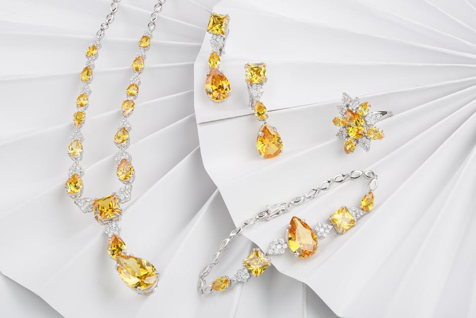 가성비 최고의 주얼리 세트: 귀걸이와 목걸이의 완벽한 조화